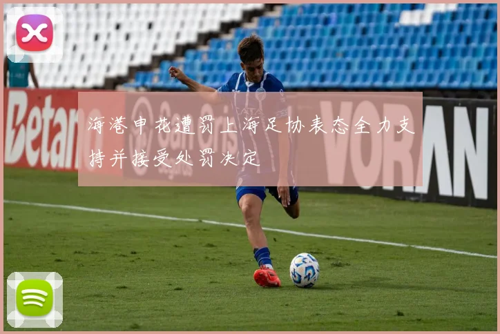 海港申花遭罚上海足协表态全力支持并接受处罚决定